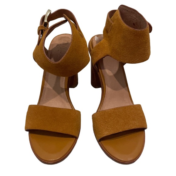 Joie Opal Suede Leather Heels - Picture 7 of 9